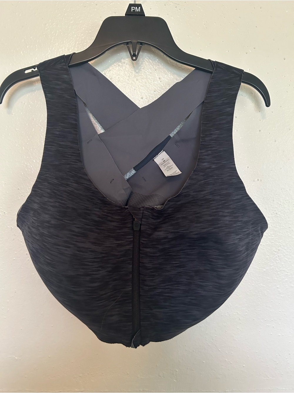 lululemon athletica Black Front-Zip High Support Sports Bra